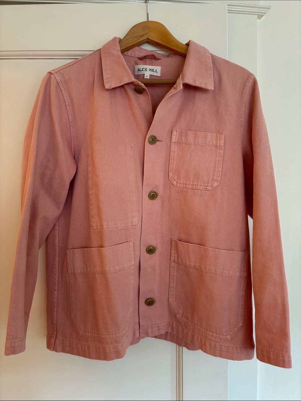 Alex Mill Men’s Dusty Rose Pink Chore Jacket
